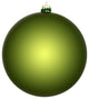 Vickerman N590834Dsv 3" Juniper Green Shiny Ball Ornament, 12 Per Bag