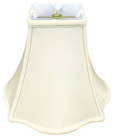 Royal Designs Fancy Square Bell Basic Lamp Shade, Eggshell, 5x12x9.75, Single