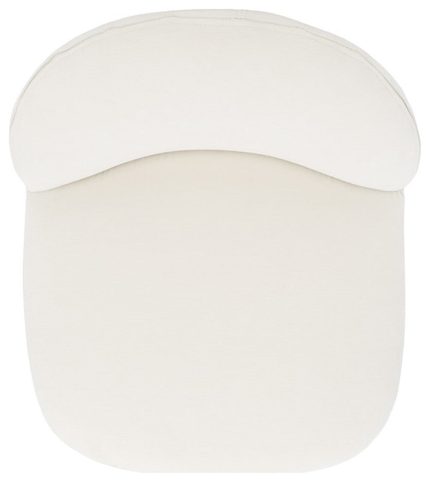 Safavieh Brax Petite Slipper Chair, Creme