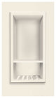 Decor 7-1/2"x15" Recessed Shampoo Caddy, Cameo