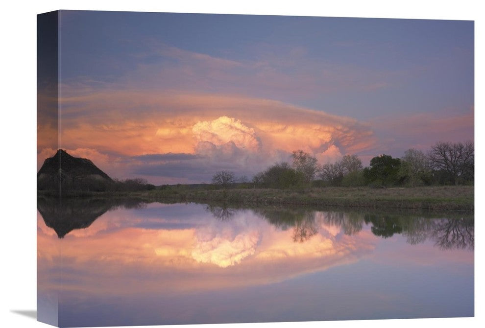 "Storm Clouds South Llano River, South Llano River State Park, Texas" Artwork