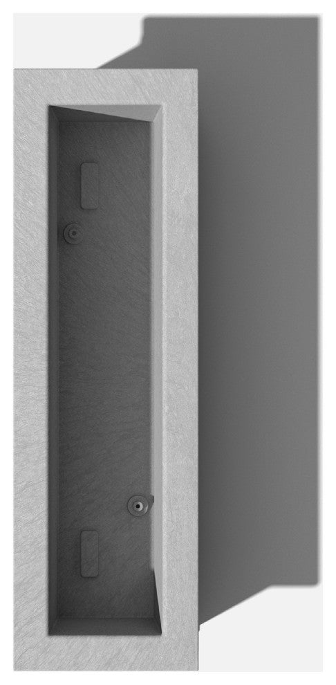 Brixton Planter Box, 36", Gray, 1 Pack