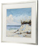 Cloudy Beach II Framed Art