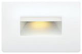 Luna Step Light 120v Horizontal 3000K in Satin White