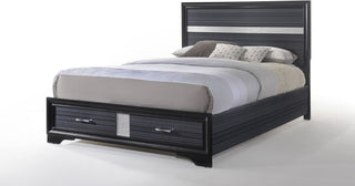 Naima EK Bed W/Storage, Eastern King