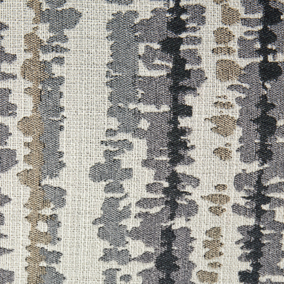 Explorer Antigua 21" Square Pillow, Set of 2, Coal Gray