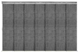 Lizbeth 7-Panel Track Extendable Vertical Blinds 110-153"W