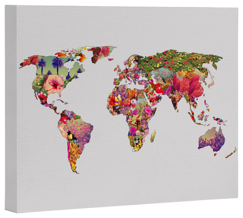 Deny Designs Bianca Green Its Your World Art Canvas