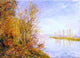 Alfred Sisley The Chemin de By through Woods Wall Decal