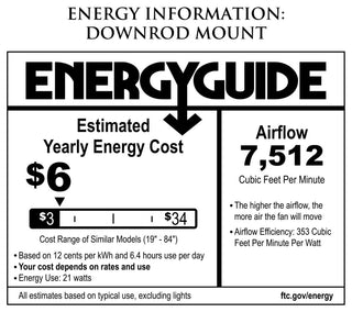 Generation Lighting 5VMR72D Vision 72" 5 Blade Indoor DC Motor - Oil Rubbed