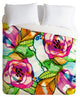 Deny Designs CayenaBlanca Fantasy Garden Duvet Cover - Lightweight