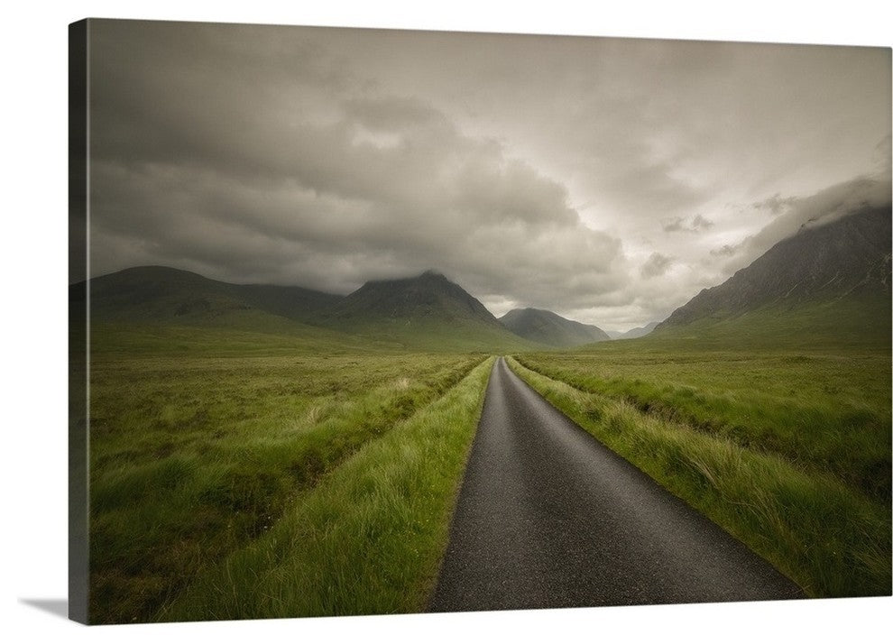 "The road to Highlands" Wrapped Canvas Art Print, 36"x24"x1.5"