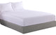 Lotus Home Microfiber Water and Stain Resistant Fitted Bed Protector Set, King