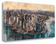 "South Manhattan" By Marti Bofarull, Giclee Print on Gallery Wrap Canvas