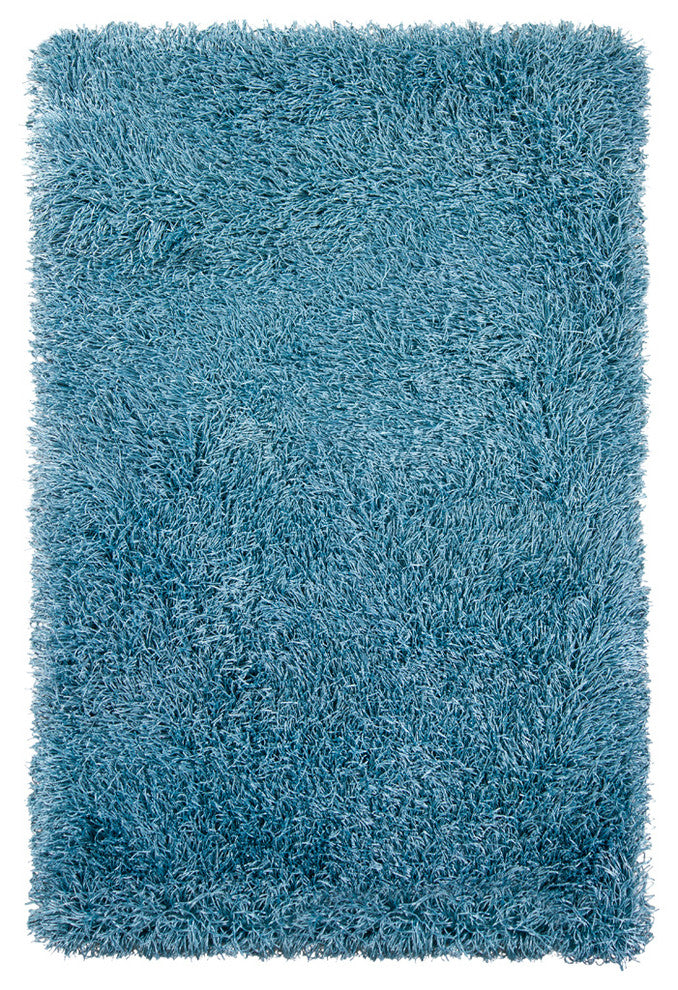 Duke Contemporary Area Rug, Blue, 9'x13'
