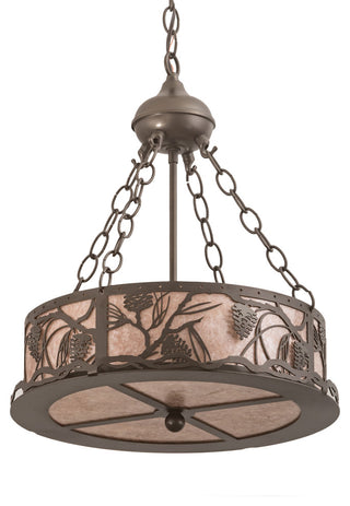 16 Wide Whispering Pines Inverted Pendant