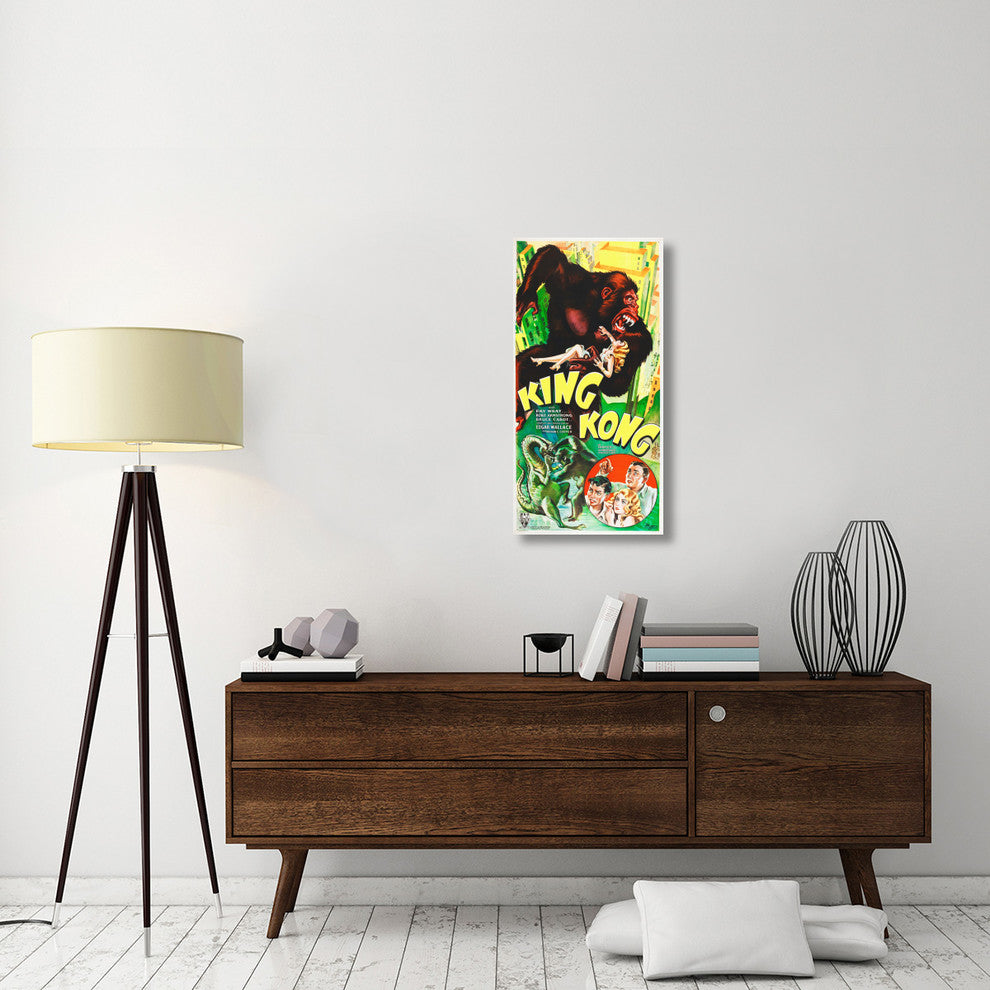 "King Kong" Stretched Canvas Giclee by Hollywood Photo Archive, 18x36"