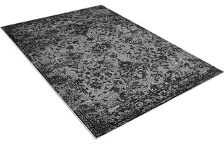 MACHINE MADE HEATSET POLYPROPYLENE AREA RUGS -Silver Color,Contemporary Design, [Rectangle] 5'x8'
