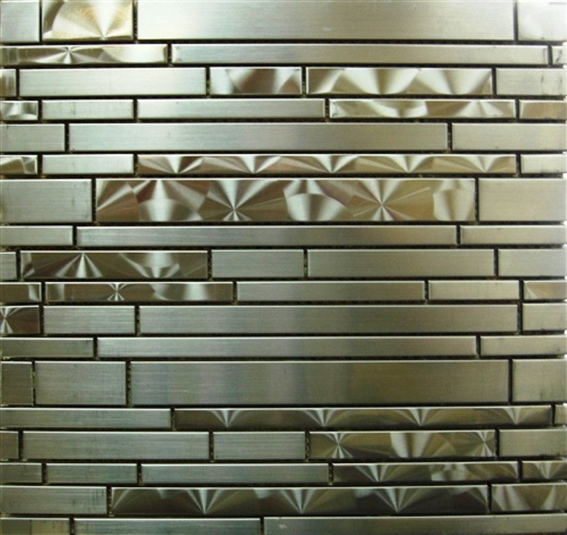 Oddysey Interlocking Mosaic Tile, 11.75"x14", Set of 44
