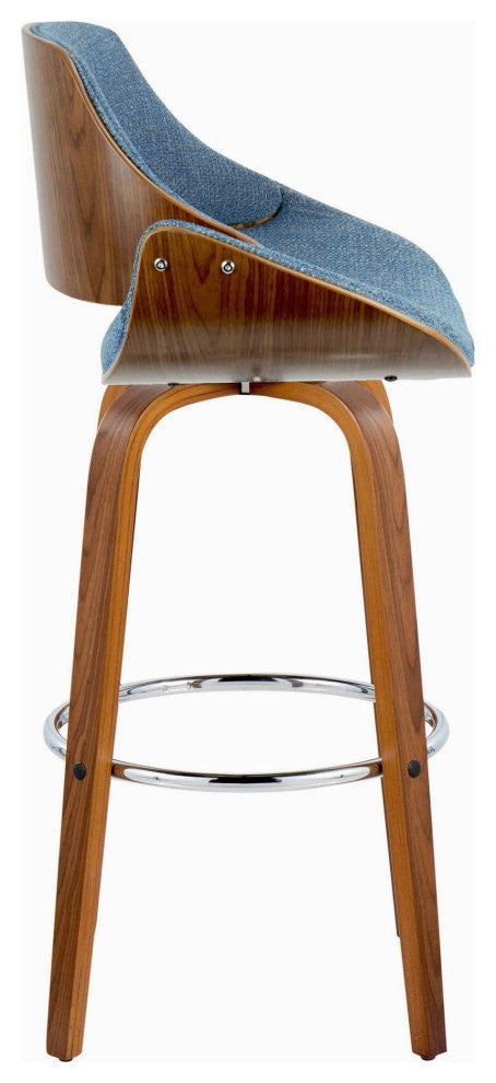 Fabrizzi 30" Fixed-Height Barstool, Set of 2