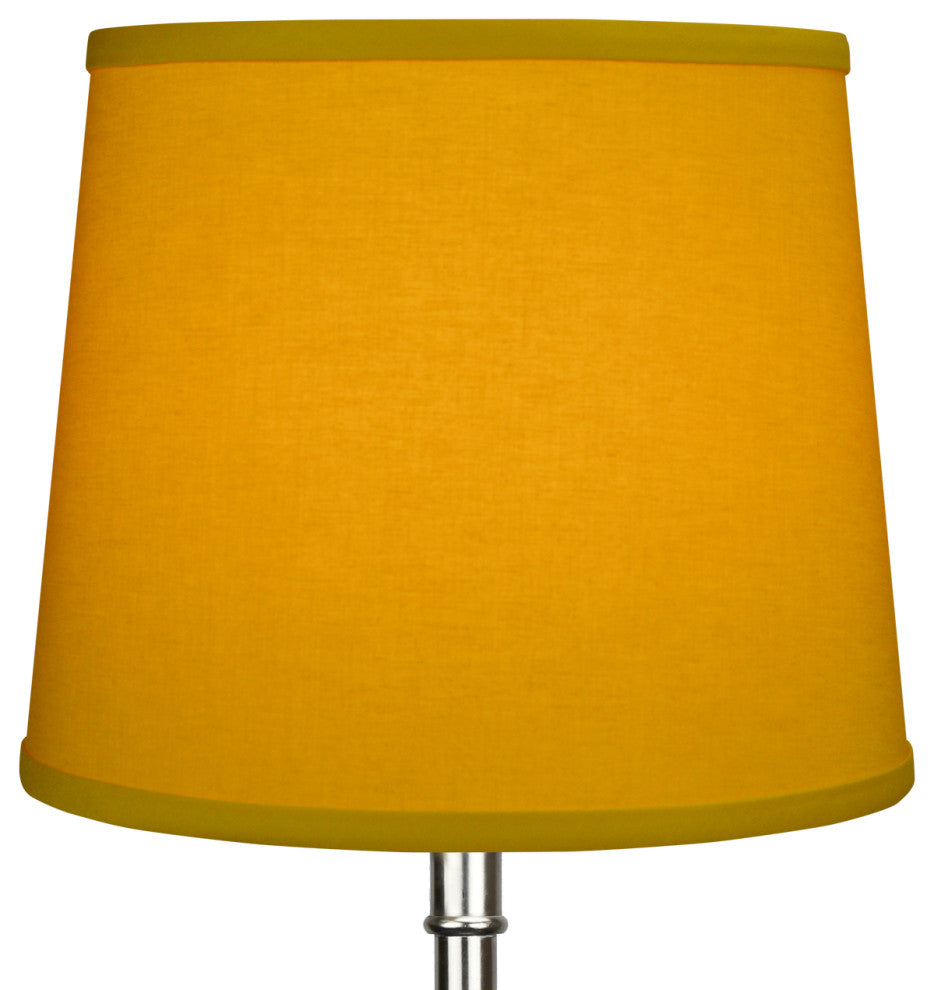 Fenchel Shades 10"x12"x10" Empire Lamp Shade, Linen Curry
