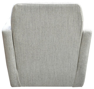 Cooper Swivel Club Chair, Woven Linen