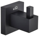 Cube Bathroom Robe Hook KBA1501, Matte Black