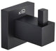 Cube Bathroom Robe Hook KBA1501, Matte Black