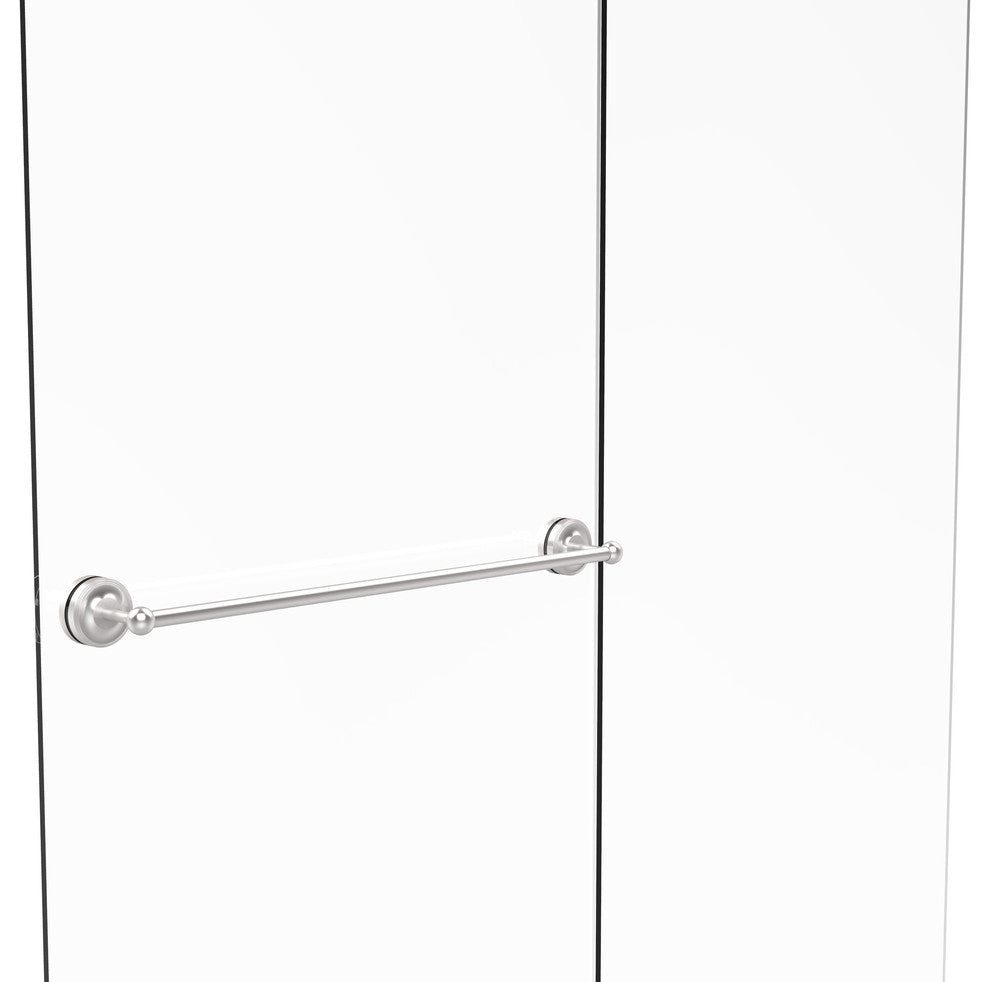 Prestige Regal 30" Shower Door Towel Bar, Satin Chrome