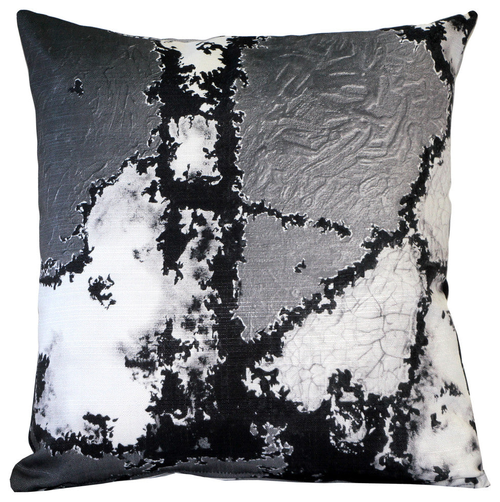 Terrain Collection Throw Pillows, Multicolor, 19"x19", Granite Steps