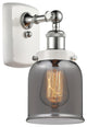 Innovations 916-1W-WPC-G53-LED 1-Light Sconce, White, Polished Chrome