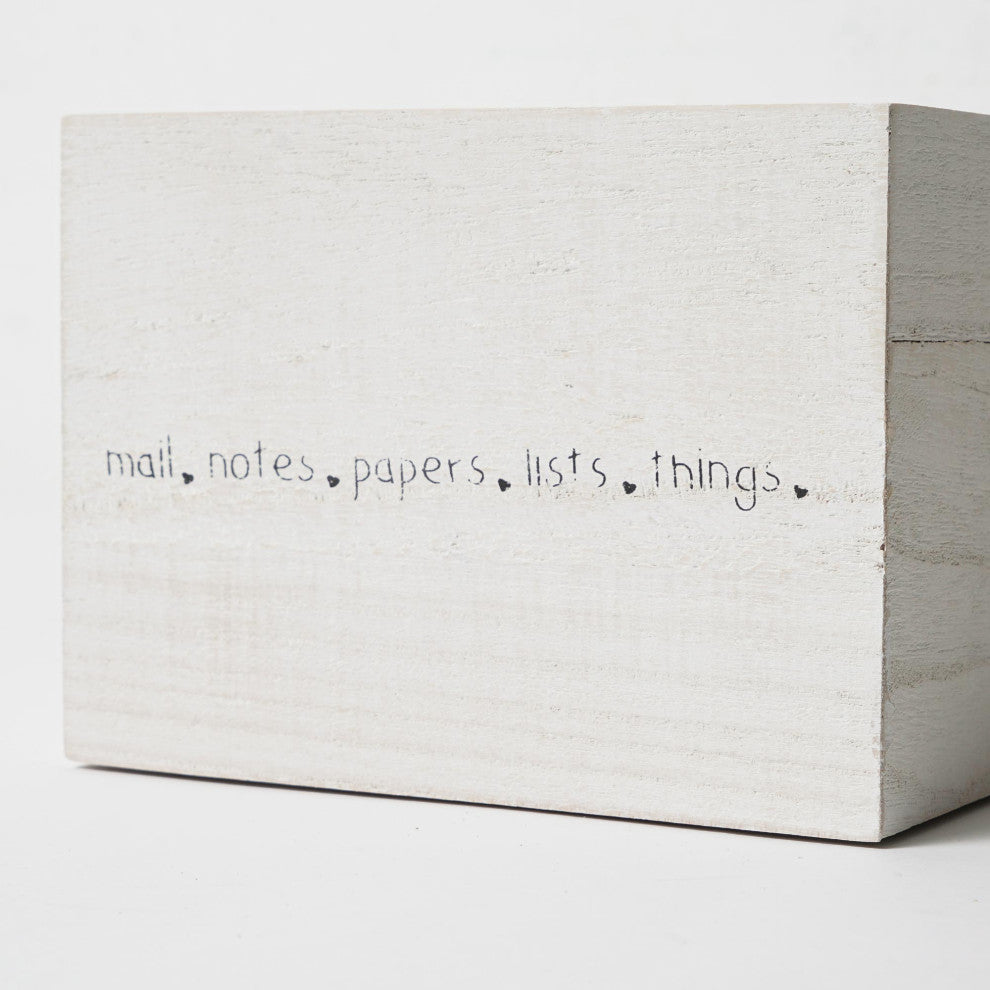 Addie Joy Mail, Notes, Papers, Lists, Things 3-Opening Desk Organizer