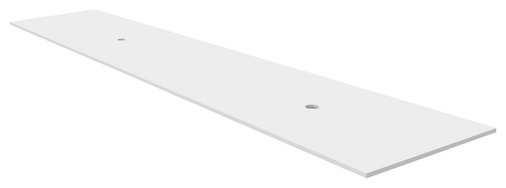 Morden Minimalist Thinner Vanity Countertop, 84"