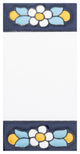 Sevillano Flora Letters 2-1/8 in. x 4-3/8 in. Ceramic Wall Tile, Blank