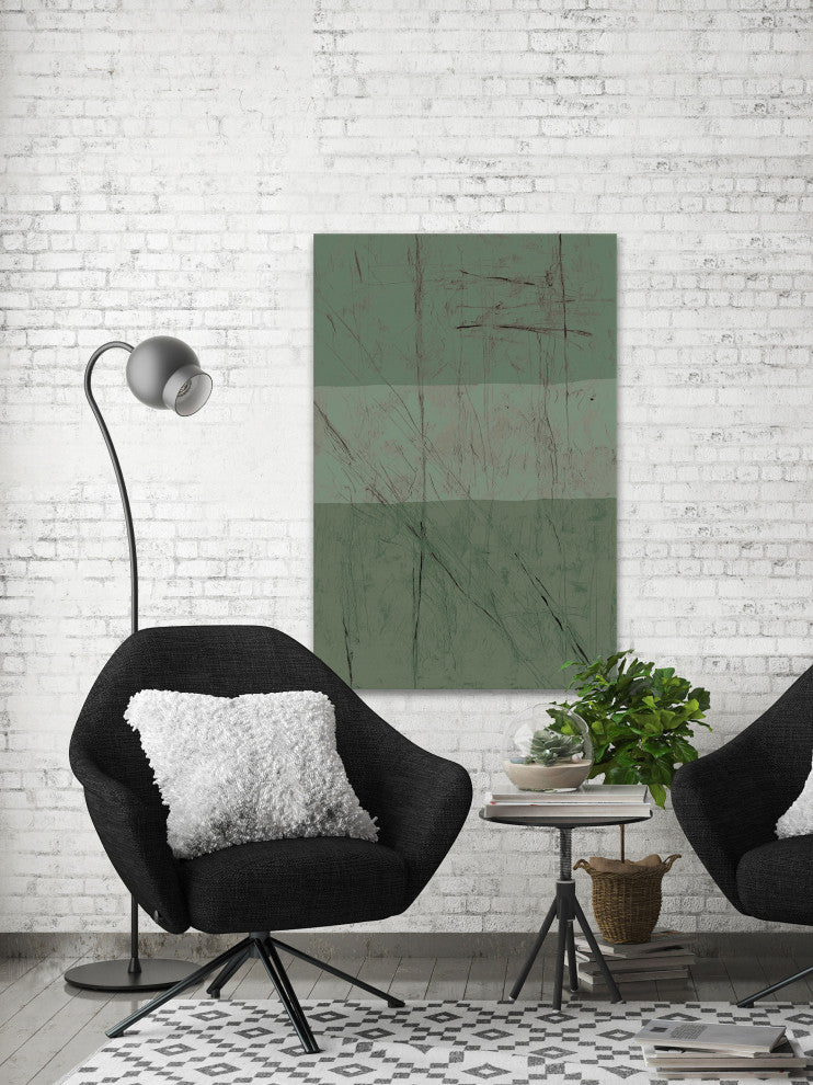 "Stamp of Authority" Painting Print on Wrapped Canvas, 16x24