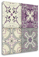 "Lavender Glow Tiles" By Pela Studio, Giclee Print on Gallery Wrap Canvas