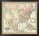 "Map of The United States of America, 1848"  by J. H. Colton, 40x37"