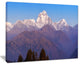"Snowy Dhaulagiri Peaks Himalayas" Landscape Print Wall Artwork, 20"x12"