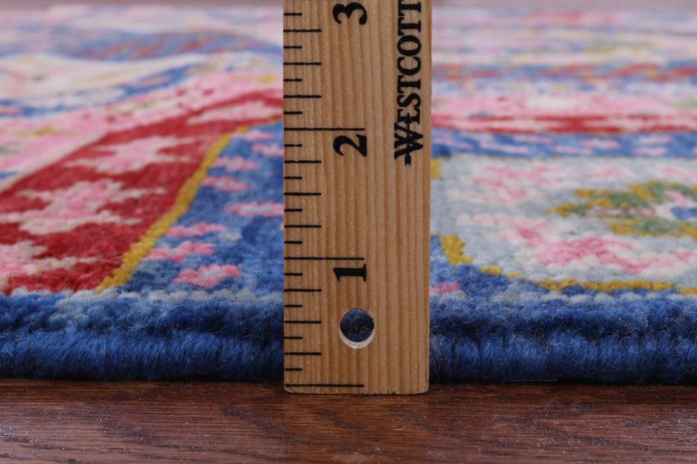 6' 0" X 9' 2" Mamluk Handmade Wool Rug - Q15461