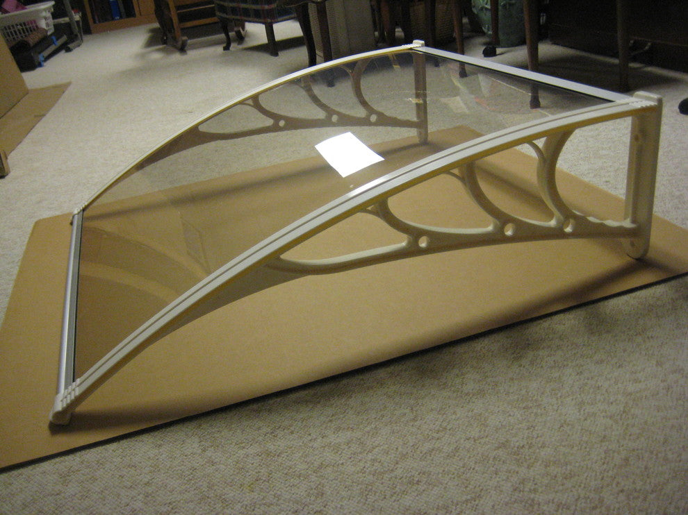 Door and Window Awning Solid, Clear