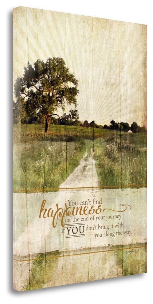 "Bring Happiness" By Jennifer Pugh, Giclee Print on Gallery Wrap Canvas
