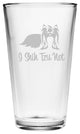 "I Shih Tzu Not" Pint Glasses, Set of 4