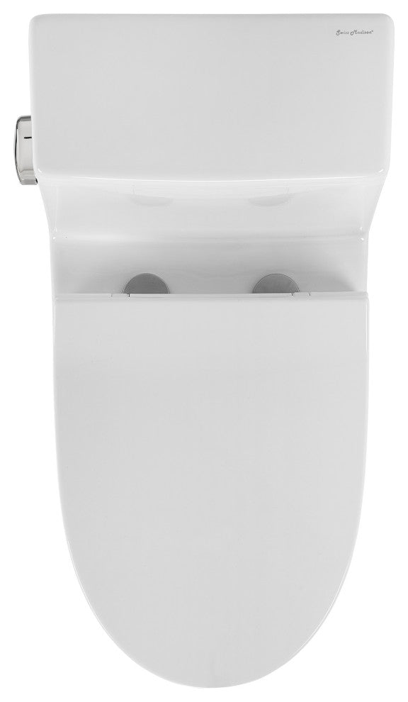 Daxton One Piece Elongated Left Side Flush Toilet 1.28 GPF