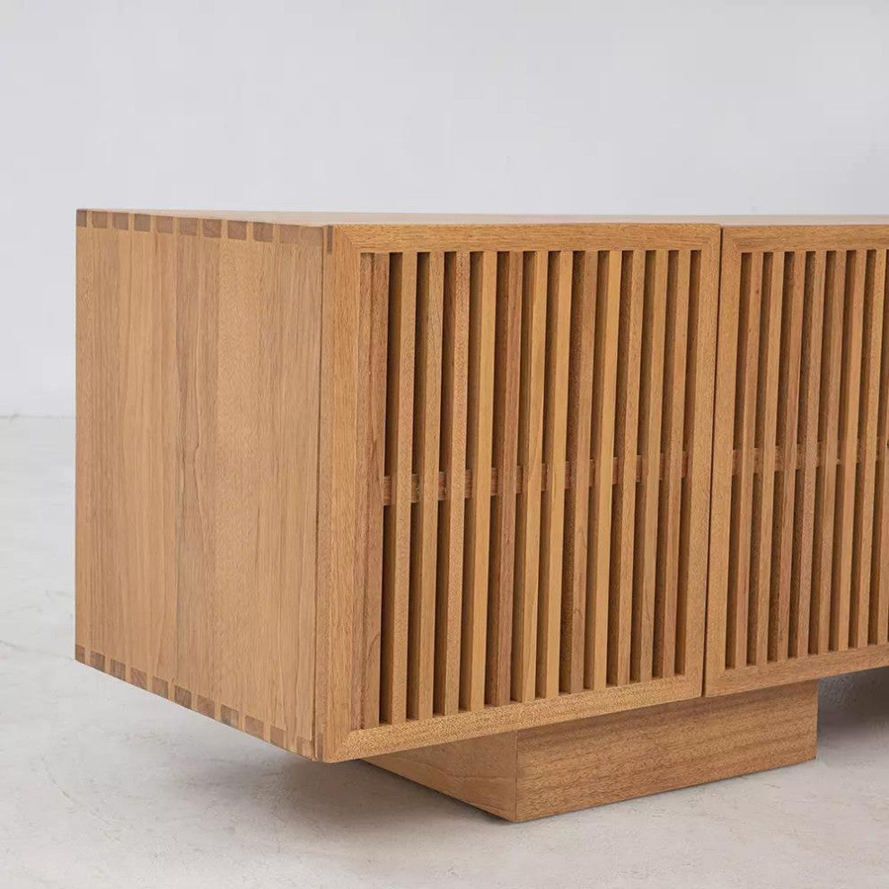 Zither 70" Media Cabinet, Pumpernickel