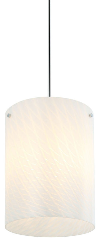 Swirled 3-Lt  Pendant - Chrome