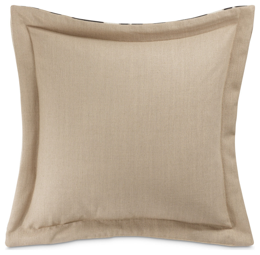 Explorer Butler 25" Striped Throw Pillow, Set of 2, Hickory/Black