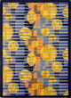 Games People Play Rug, Keeping Score, 5'4"x7'8", Blue