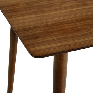 Westmont and Azalea Blue and Walnut Wood 5-Piece Dining Set