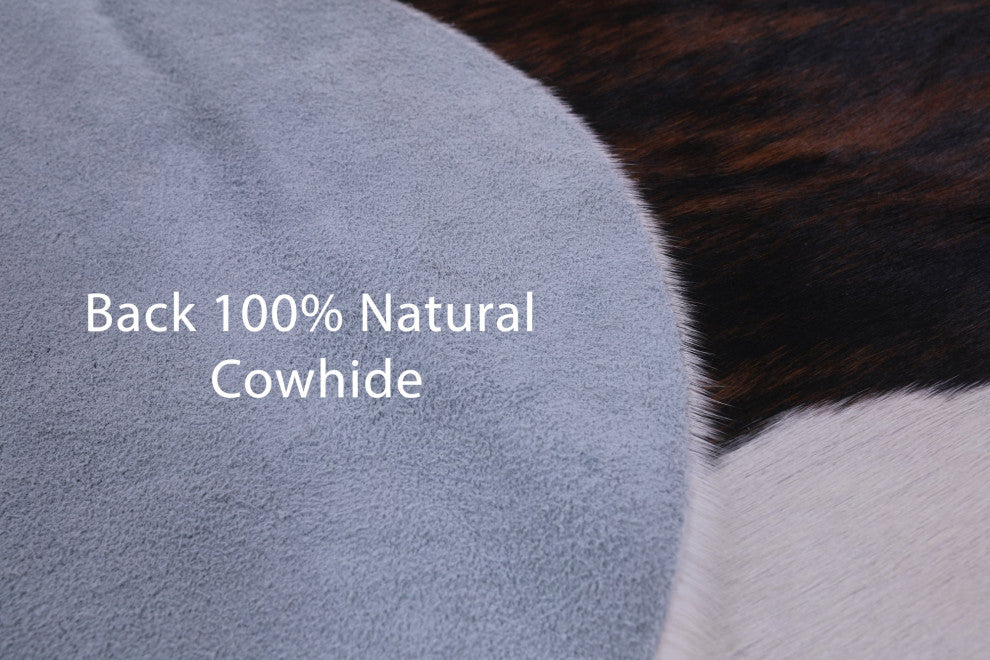Natural Cowhide Rug 6' 9" X 6' 0" C2191