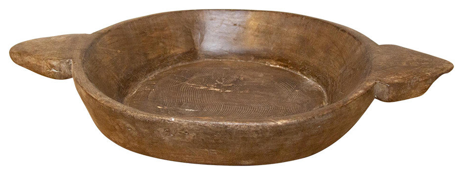 Handcarved Large Fruit Bowl